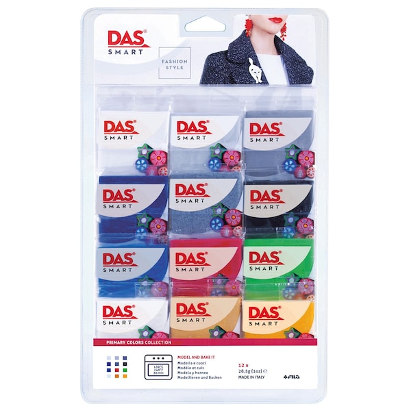 Das Smart Clay Set, Primary Set, 1 oz., 12PK F322100 - main